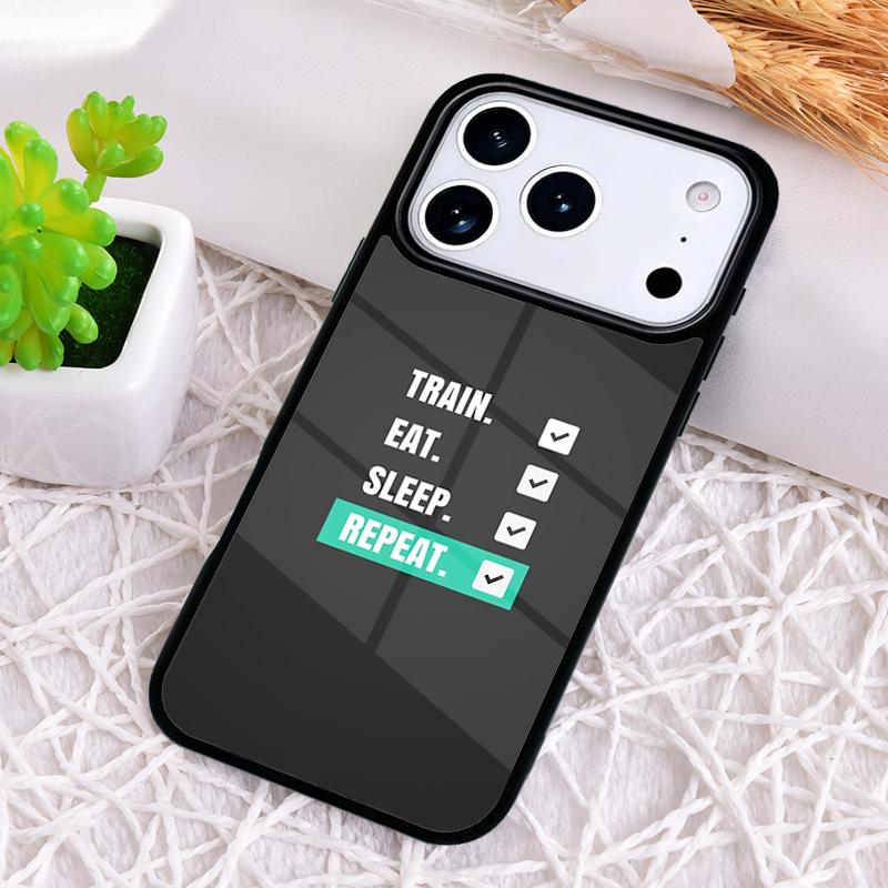 Motivational Gym Inspirational Quotes Shockproof Phone Case for iPhone 17 Air 16e 15 11 12 14 13 Pro Max Cover Coque