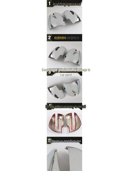 10-15 IX35 Capac Oglindă Retrovizoare & Folie de Protecție Accesoriu