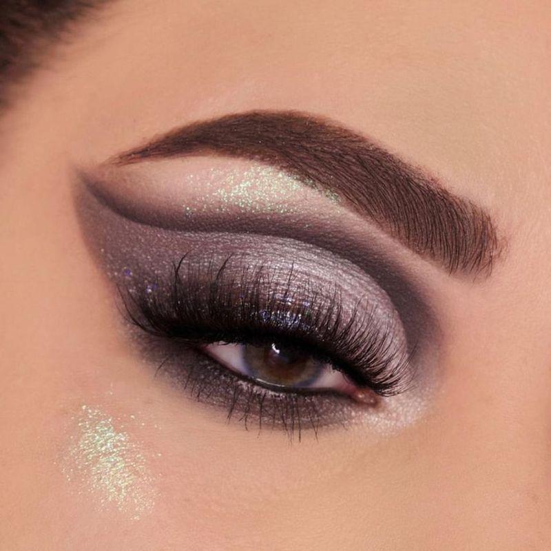 DE'LANCI - 9 Farben Black Smoky Lidschattenpalette