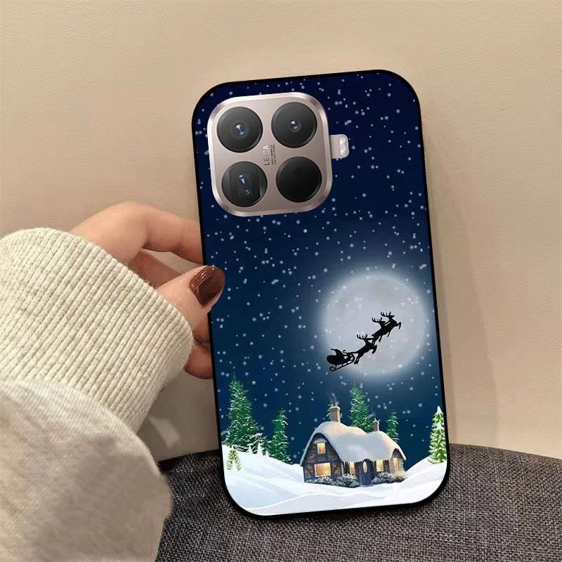 For Xiaomi 15T 15TPro Case Christmas Style Soft TPU Silicon Shockproof Back Cover For Xiaomi 15T Pro 15 T Shell Bumper Fundas