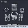 TPU Trasparente Per Mercedes Benz AMG GT 2026 Console Centrale Auto Cruscotto Media Navigazione Pellicola Interna Protettiva Anti-graffio