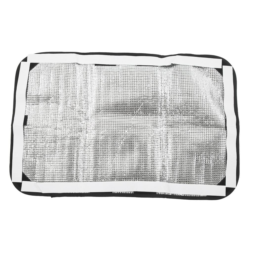 2 Stück Wohnmobil-Fensterabdeckung Sonnenschutz UV-Schutz Oxford-Gewebe Aluminiumfolie 16x 24,4 Zoll Wohnmobil-Fensterabdeckungen für Wohnmobiltüren Fenster