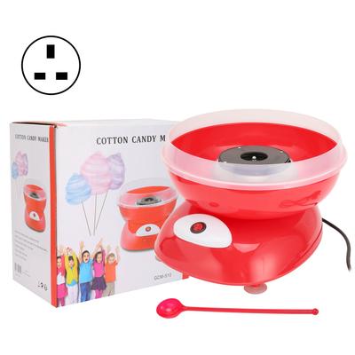 Máquina de Algodão Doce Infantil DIY Caseira Mini Ferramenta para Fazer Algodão Doce para Festa de Aniversário Vermelha