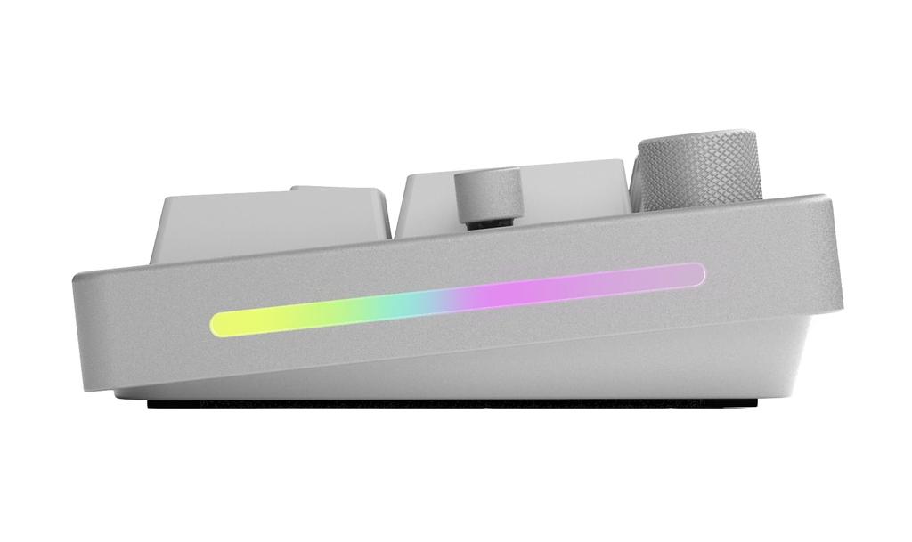 Glorious Numpad Premium Wireless Macro Pad with Fox Linear Switches (White)