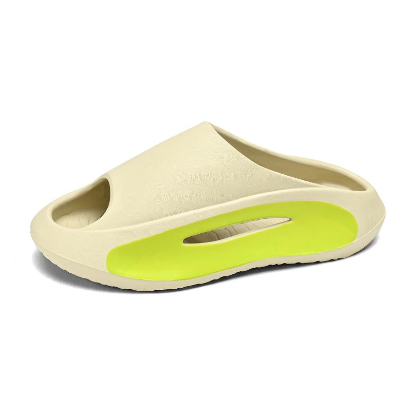 

Новые летние мужские нескользящие пляжные сандалии 2024 мужская обувь Модные повседневные легкие сандалии-шлепанцы из ЭВА для ванной комнаты больших размеров 44-45