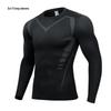 Men's Quick-Dry Long Sleeve Compression Shirt for Running, Cycling, and Basketball