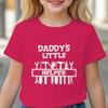 Daddys Little Helper Tshirt Soft ShortSleeve Tee Tool Graphic Cotton Baby Clothing Fathers Day Gift Girl Boy Clothes
