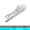 Industrial Grade Multifunctional High Leverage Round Nose Pressure Clamping Pliers for Labor-Saving Work.