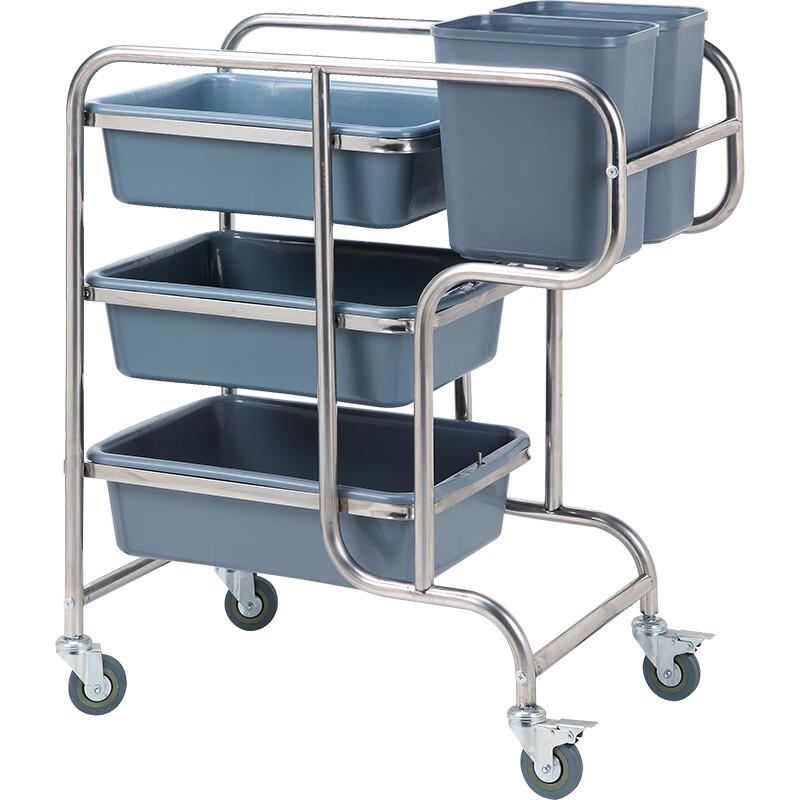 Gu Rou 3-Tier Mobile Restaurant Service Cart