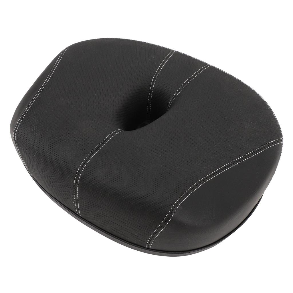 Noseless Bike Seat Wide Bike Saddle Replacement Thickened Hollow Breathable Shock Absorbing City Mountain Bike Seat