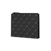 Gucci Supreme Canvas With Leather Trim Clutch Mens Black Gray