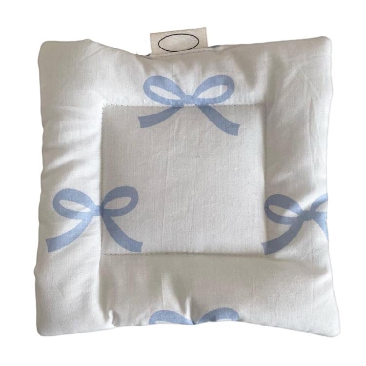 Useful Cotton Bowknot Cup Pad Unique Cup Mats with Bowknot Pattern Delicate Fabric Coaster for Glasswares Protect