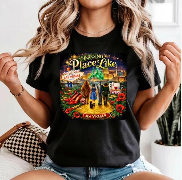 Wizard Of Oz Las Vegas Shirt Girls Trip To The Las Vegas Sphere Tee 4XL
