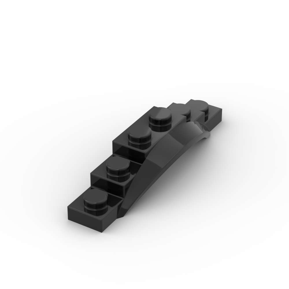 Non-Toxic Moc 10Pcs 62361 Mudguard 11/2X6X1 Building Blocks Kit With Arch Vechicle Bricks Particle Puzzle Idea Toys Children Birthday Gift