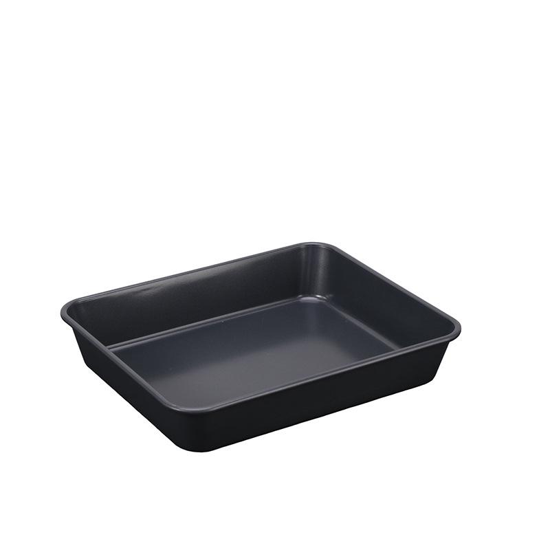 Rectangular Non-Stick Carbon Steel Cake Baking Pan for Home Use