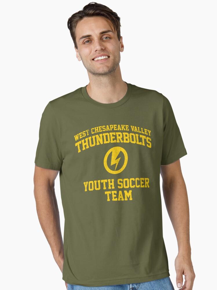 Thunderbolts West Chesapeake Valley Thunderbolts Youth Soccer Essential T-Shirt