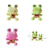 Cute Big Eyed Frog Plush Toy Soft Stuffed Hug Doll Perfect Gift For Kids