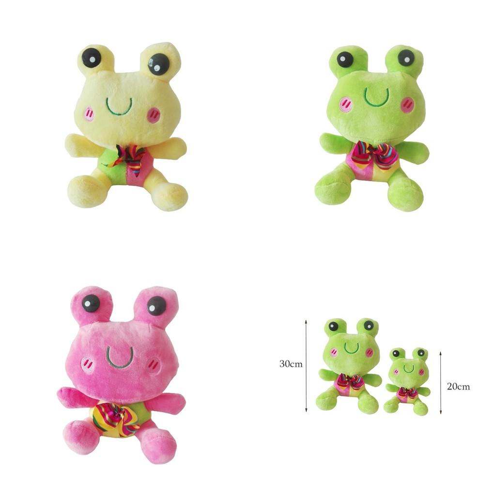 Cute Big Eyed Frog Plush Toy Soft Stuffed Hug Doll Perfect Gift For Kids
