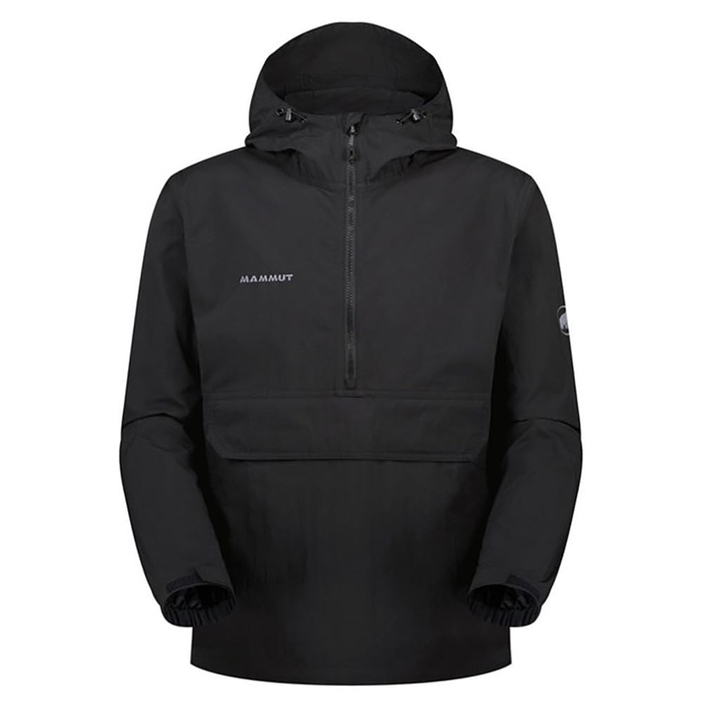 Mammut Hiking WB Hooded Anorak AF Asian Windbreaker 1012-00730 Black, Fit, чёрный
