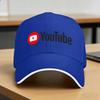 Youtube Sun Baseball Cap Summer Men Women  Design Hip Hop Hats Adjustable Fashion Tennis Skate Baseball Caps