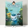 Cartoon TThe OOctonauts Throw Soft Warm Flannel Throw Blanket Multiuse for Sofa Bed Office Nap