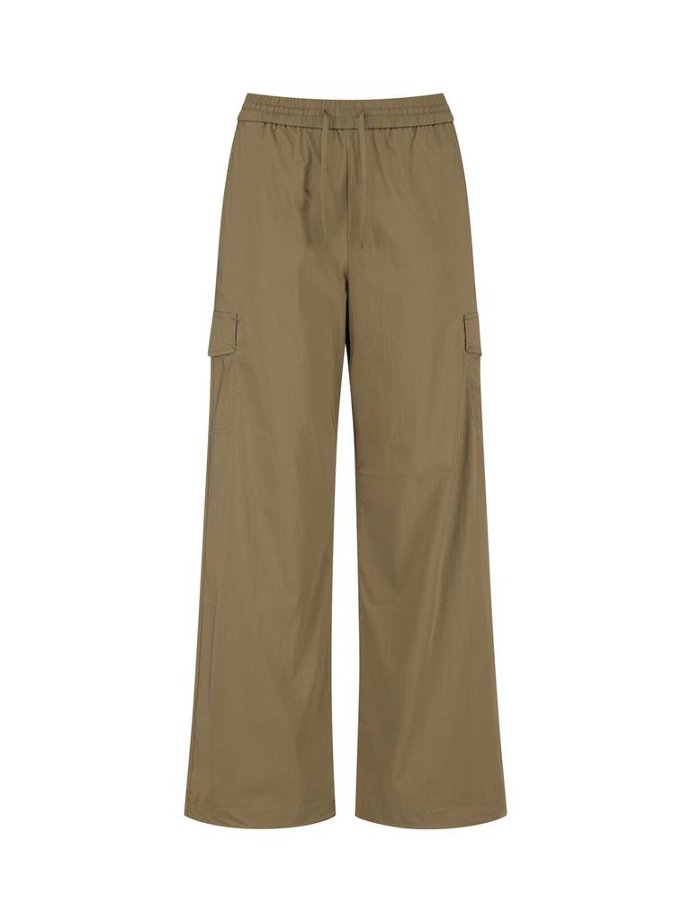 Polhaem Women'S Full Elastic Cargo Wide Pants_Phg2Pp2029