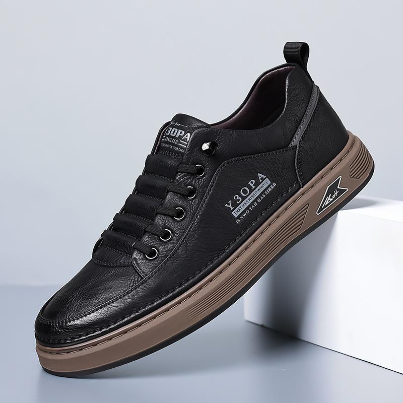 

Men s shoes autumn breathable and versatile casual one-pedal casual single shoes soft-soled white shoes men s trendy board shoes men s 39