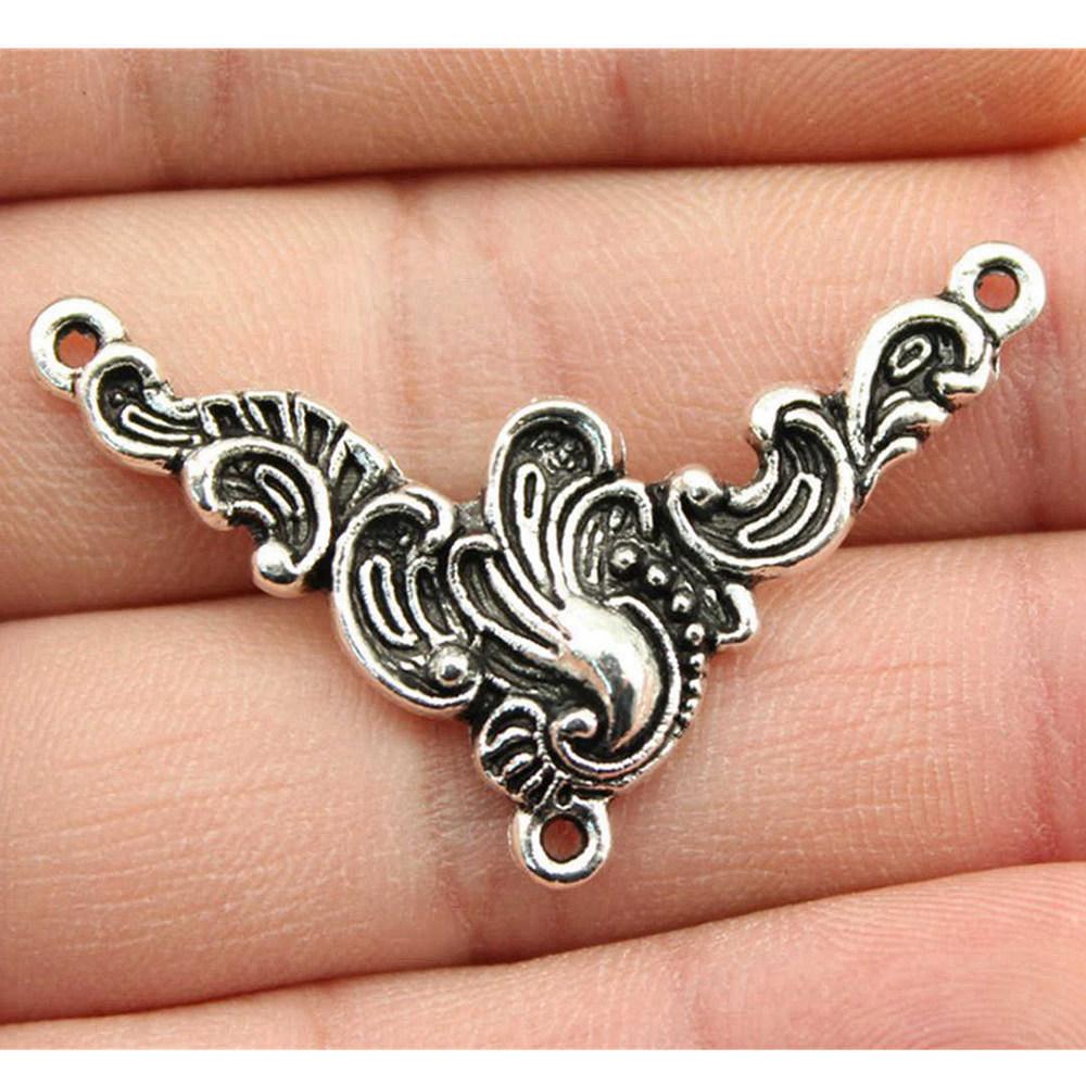 Accessories Parts Curved Necklace Connector Minimalist Jewelry Components QA013