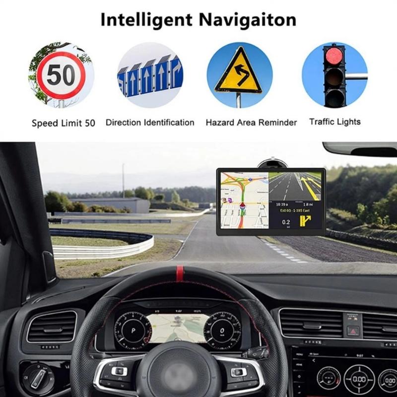 7inch GPSs Navigation For Car And Truck With Life North US Maps Updates And Card Slot