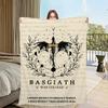 book F-Fourth W-Wing Dragon Flannel warm comfort soft plush blanket for sofa living room hogar office bedroom travel gift home