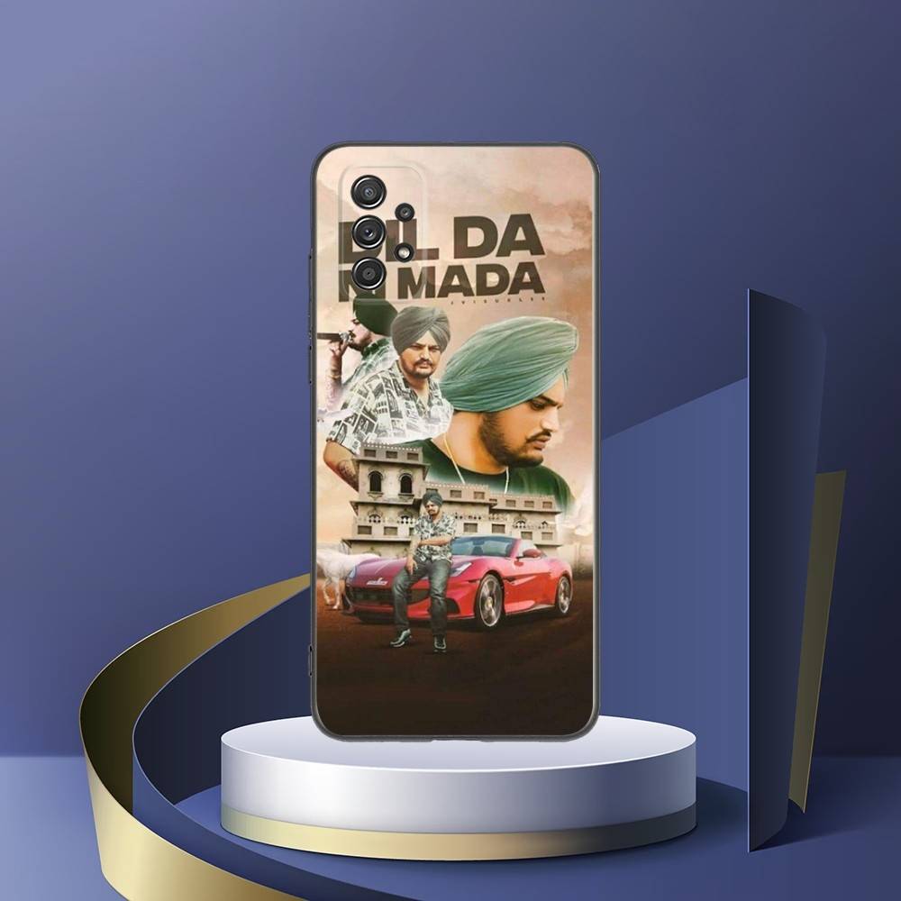

S-Sidhu Moose Wala Phone Case For Samsung Galaxy S25,S24,S21,S22,S23,S30,Ultra,S20,Plus,Fe,Lite,Note,10,9,5G Black Cover Samsung S25ULTRA