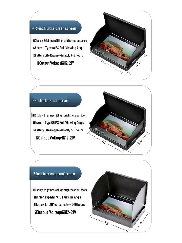 2025 HD Underwater Fish Finder Camera - Visual Fishing Probe Viewer