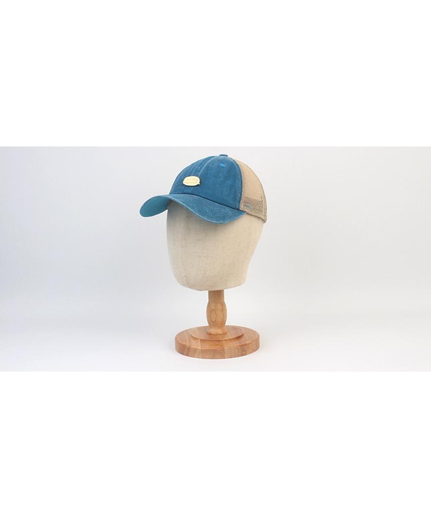 Yunibeosyeolkemiseuteuli Pigment Washing Blue Meshcap