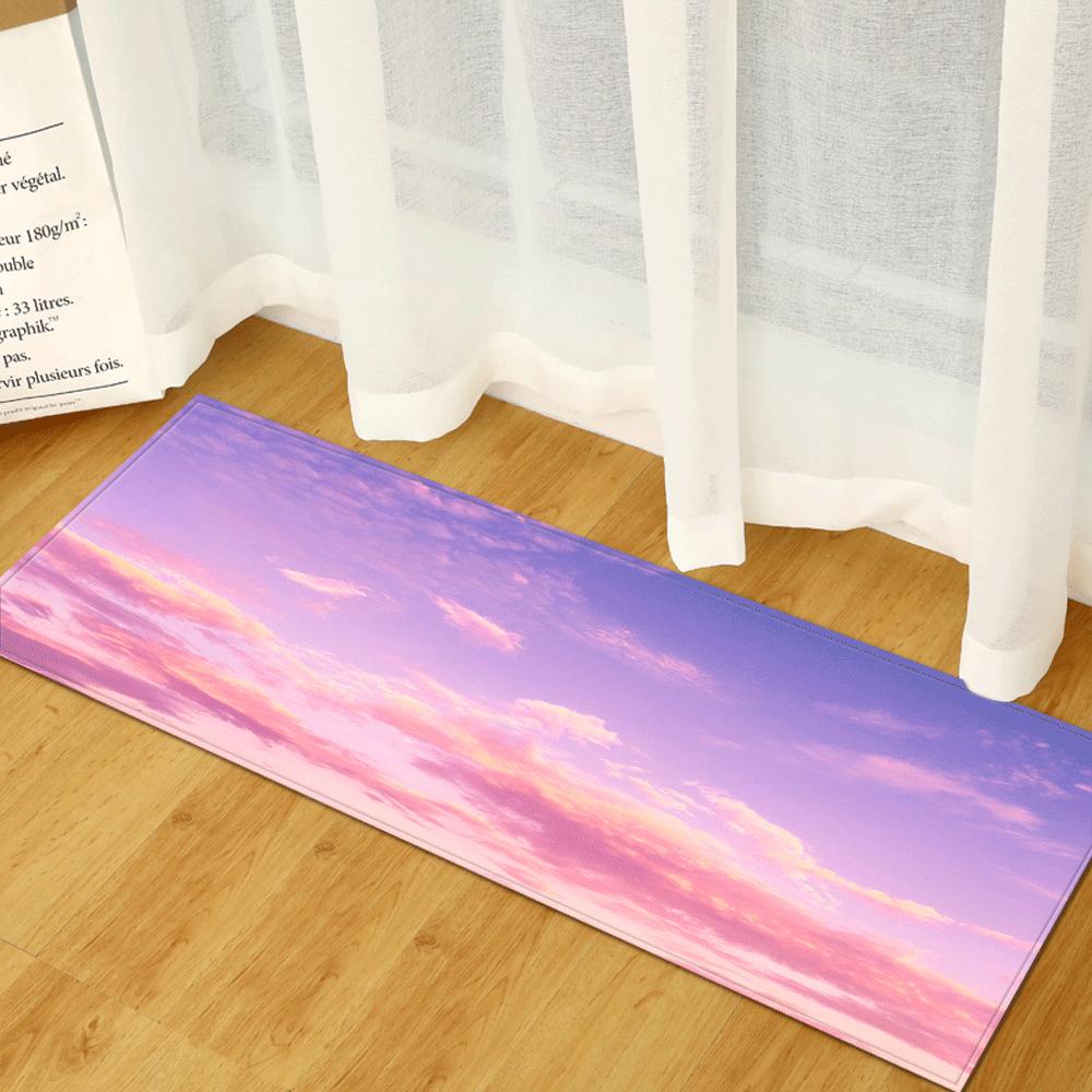 Scenic Sand Wardrobe Shoe Cabinet Long Floor Mat