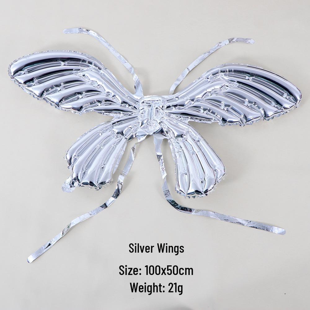 

Воздушный шар «Крылья бабочки» Xiaohongshu: Светящиеся крылья ангела для ночного рынка и уличной промоакции