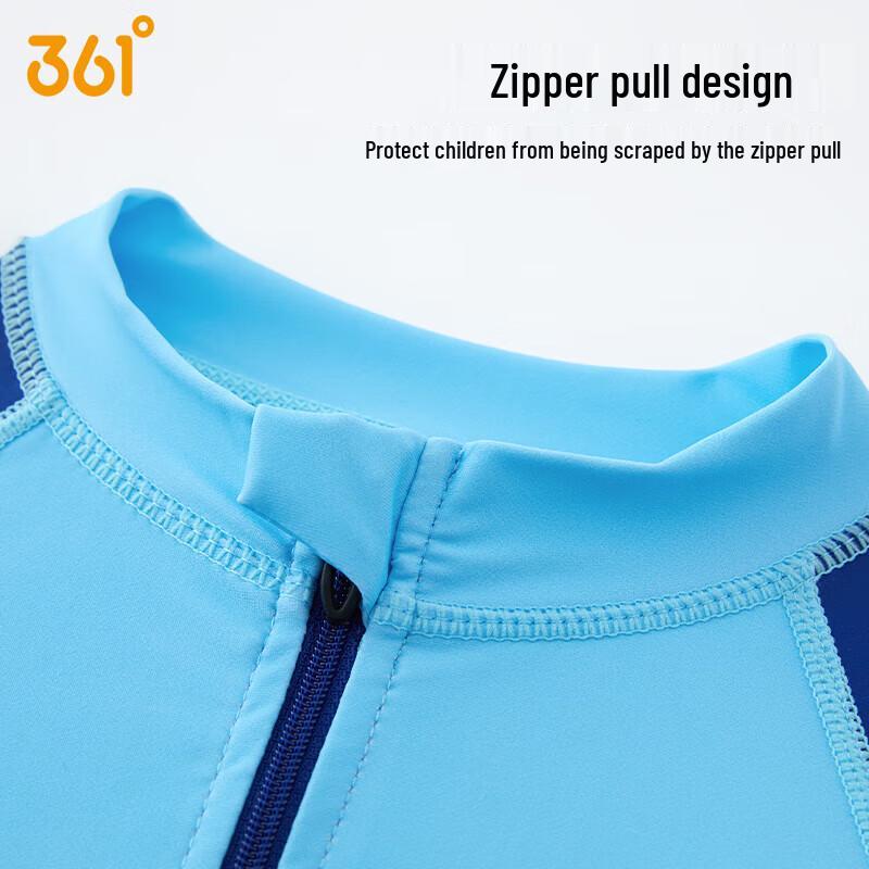 361° Boys' Long Sleeve One-Piece Sun Protection Swimsuit