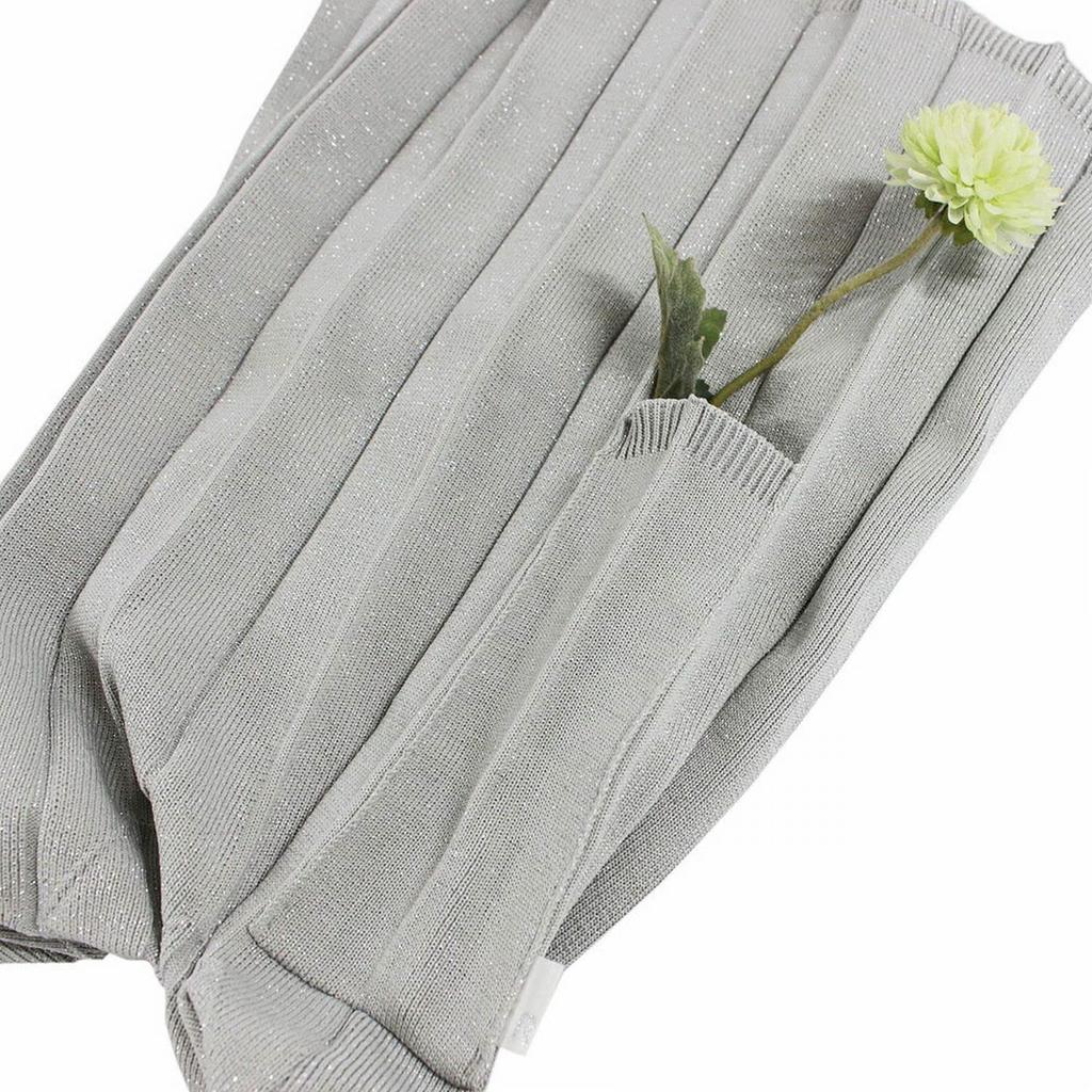 Knit Folding Pleated A4 Size Tote Bag EU A4 Souffle [Rootote] (Orange)