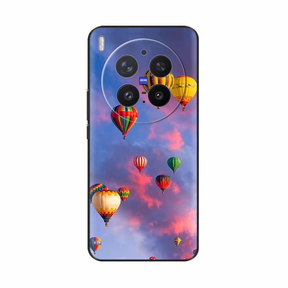 For VIVO X300 Pro Case Popular Flowers Cartoon Soft Silicone Phone Back Cover For Vivo X300 X 300 ShockProof Shell Bags Funda