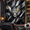 Arazzo da Appendere a Parete Tessuto Stampato Juventus FC per Soggiorno Camera da Letto Decorazione per la Casa