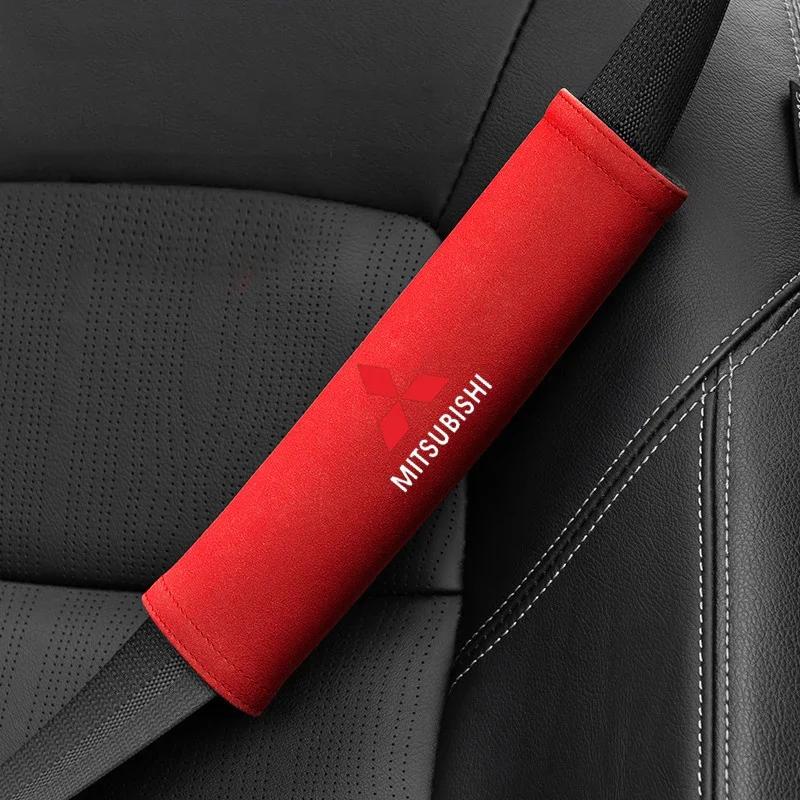 

Car Interior Shoulder Cover Safety Belt Padding for Mitsubishi Ralliart Lancer ASX Colt Pajero Outlander Eclipse Delica Grandis червоний