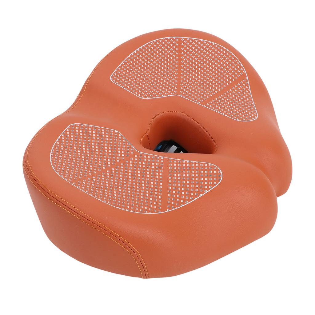 Rozšířený a zesílený vodotěsný skládací pohodlný široký cyklistický sedák pro jízdu na kole