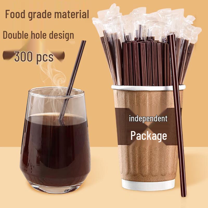 Individually Wrapped Disposable Coffee Stirring Straws