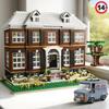 NEW 2026 In Stock Ideas Movie 3955pcs Moc 21330 Home Alone House Set Model Building Blocks Bricks For Adults Christmas Gifts