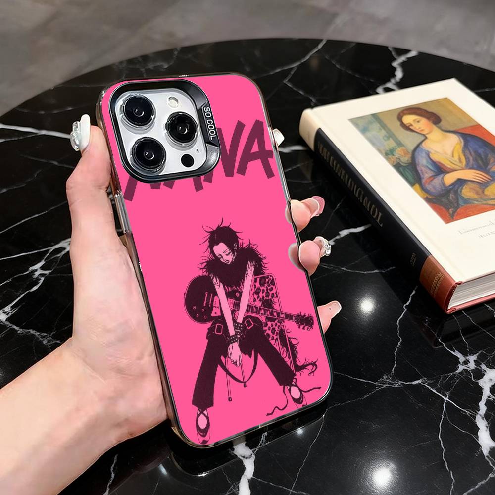 Cool Girl O-Osaki NO N-Nana-es Phone Case For iPhone 17,16,15,14,13,12,11 Plus,Pro Max,XS,Colorful Silver Phone Case Funda Cover