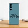 Percy J-Jackson Phone Case Black Silicone Soft For Samsung Galaxy A73,A72,A71,A70,A53,A52,A51