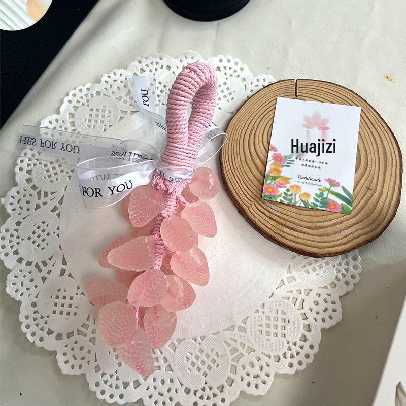 Crystal Strawberry Aromatherapy Essential Oil Soap - Handmade, Long-Lasting Fragrance, Free Shipping