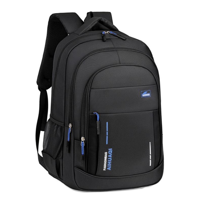 Dual-shoulder Bag, Men's Large-capacity Computer Backpack, Business Travel Bag, Student Schoolbag