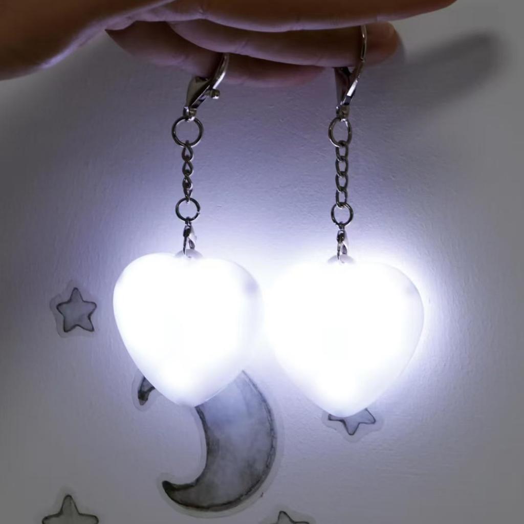 Portable Handbag Light Creative Creative Purse Accessories Rechargeable Keychain Cute Heart Keychain Light For Camping