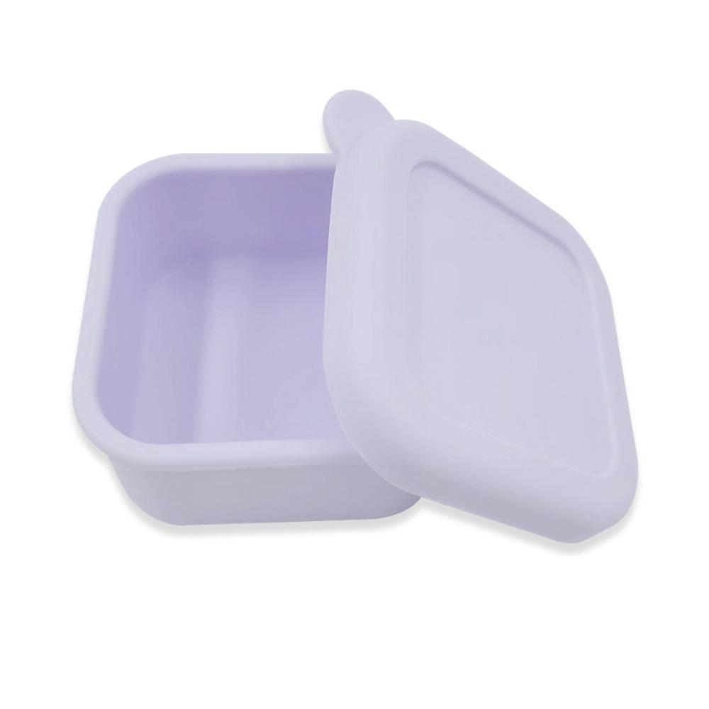 

Мягкий силиконовый соусник, герметичные морозильные лотки, новый лоток для льда для путешествий на открытом воздухе фиолетовый