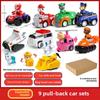 Paw Motorcycle Patrol Team Children Car Toys Collectible Early Gifts Education